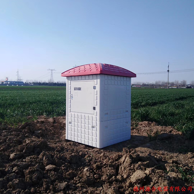  水電雙計(jì)控制器+玻璃鋼機(jī)井房 